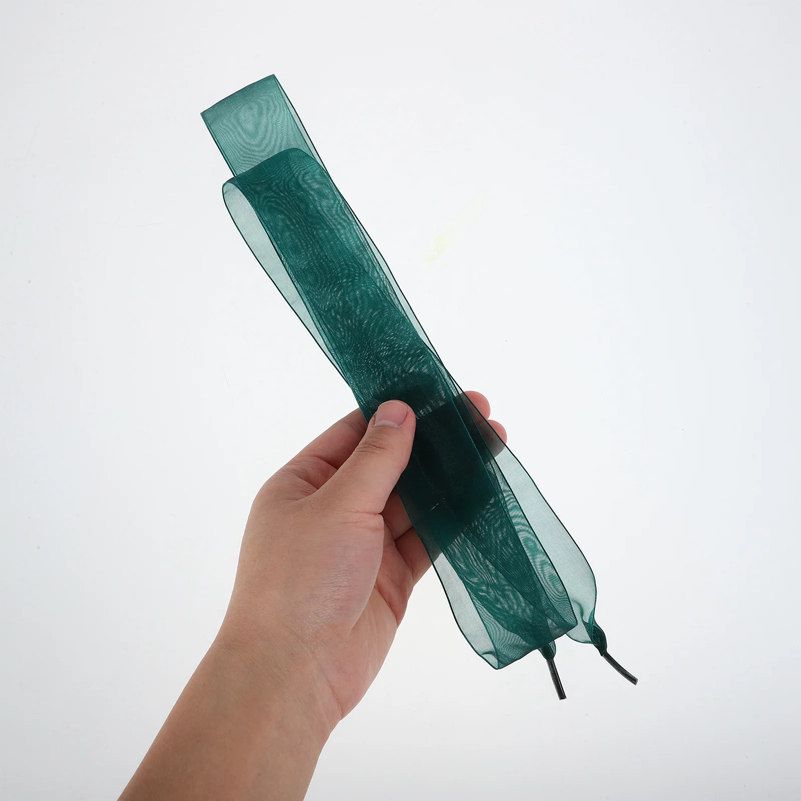 

Chiffon Silk Ribbon 4cm Wide Flat Shoelaces Candy Colors Satin Decorative Ribbon for Shoes Craft Polyester Cut Edge