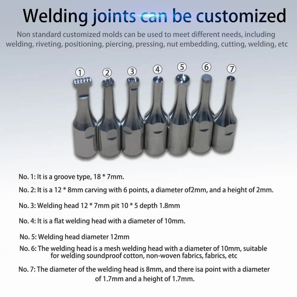 Ultrasonic Plastic spot Welding Machine 2000W Plastc Welder 28kHz Ultrasonic Welding Equipment car body repair