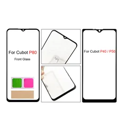 Touch Screen Panel for Cubot P50, P40, P80, Front Glass, Replacement Parts