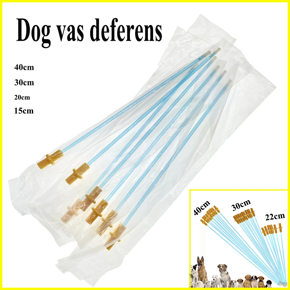 10Pcs Disposable Artificial Insemination Tube Catheter Plastic Fresh Semen Injection Pipe Mating Breeding Farm Clinic Supplies