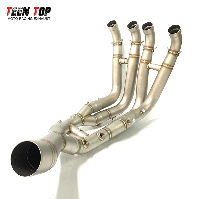 Front Exhaust Tube For BMW S1000RR 2019+ Motorcycle Exhaust Header S1000R 2021+ Escape-pipe S1000 RR/R Exhaust Muffler Stainless