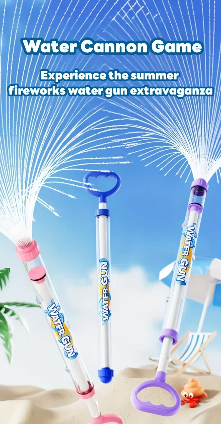 Summer Fireworks Gun Toy Pump Action Water Blaster For Pool Games_voghion.com