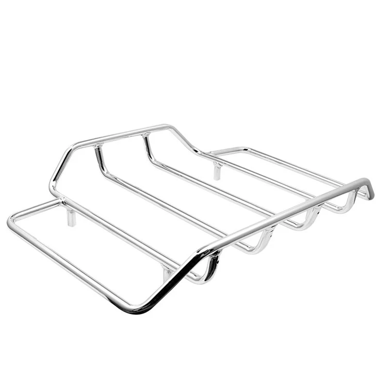 Motorcycle Tour Pack Luggage Top Rack Trunk Pak for Harley Touring Road King Street Glide FLHX FLHR FLHT FLHTCU 84-18, A