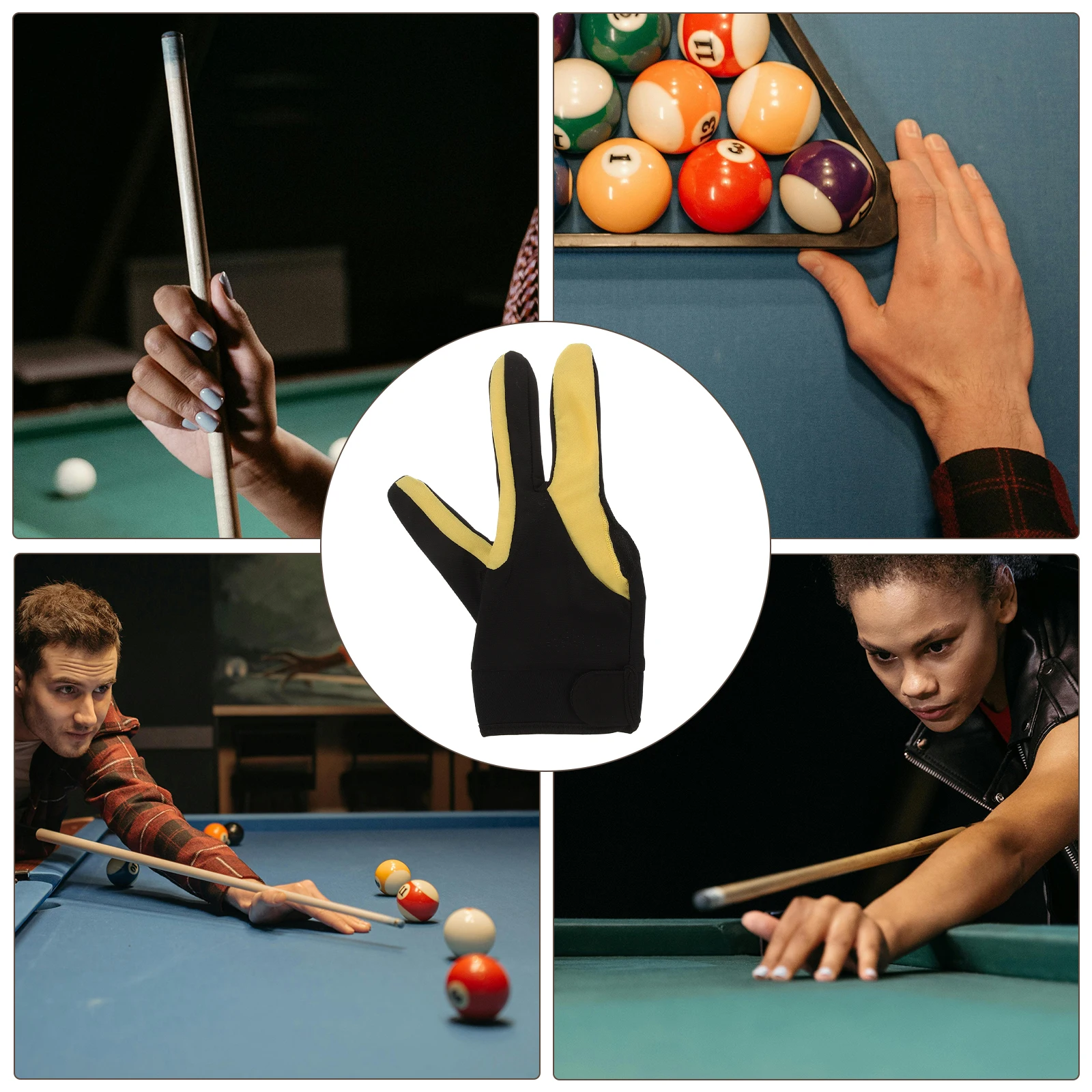 

Спортивные перчатки для снукерного кия, эластичные нескользящие перчатки для бассейна, удобные дышащие защитные перчатки для левой руки, бильярдные перчатки