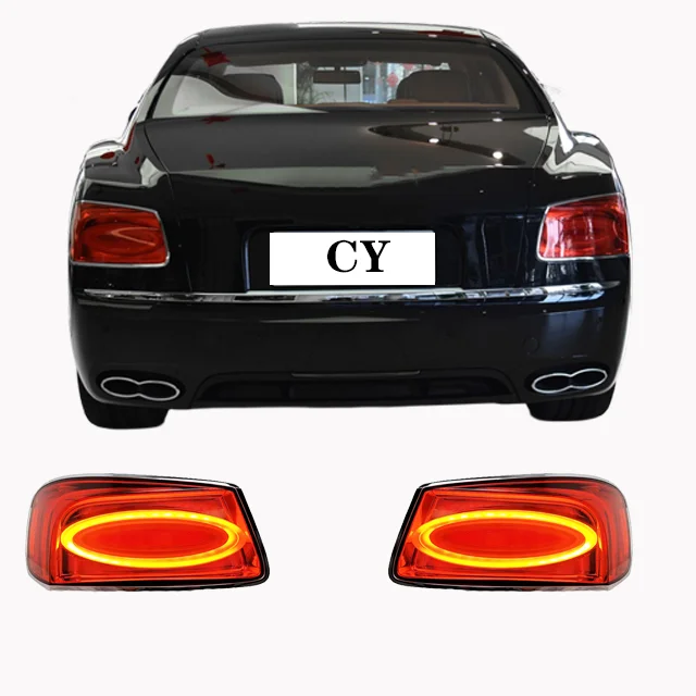 

CY for bentley Flying Spur LED Taillight From 12v Red LED Taillight New Materials ABS Taillight 2014-2019 Factory Direct Sales