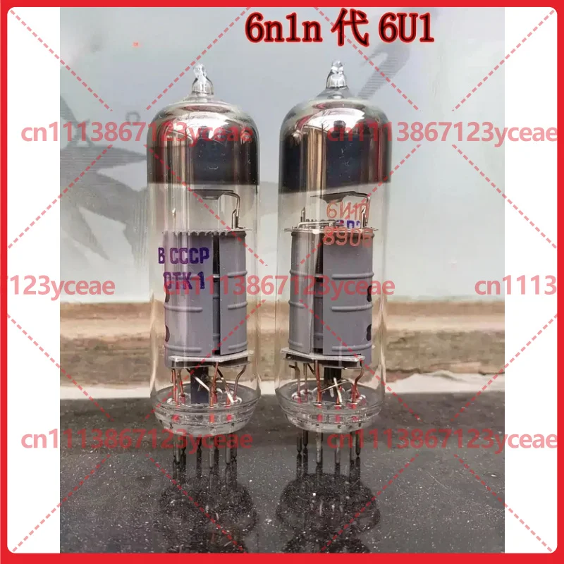 For Dusheng Soviet 6N1n 6U1 Vacuum Tube, Triode-Heptode Mixer Valve Replacement for 6U1 6AJ8 ECH81