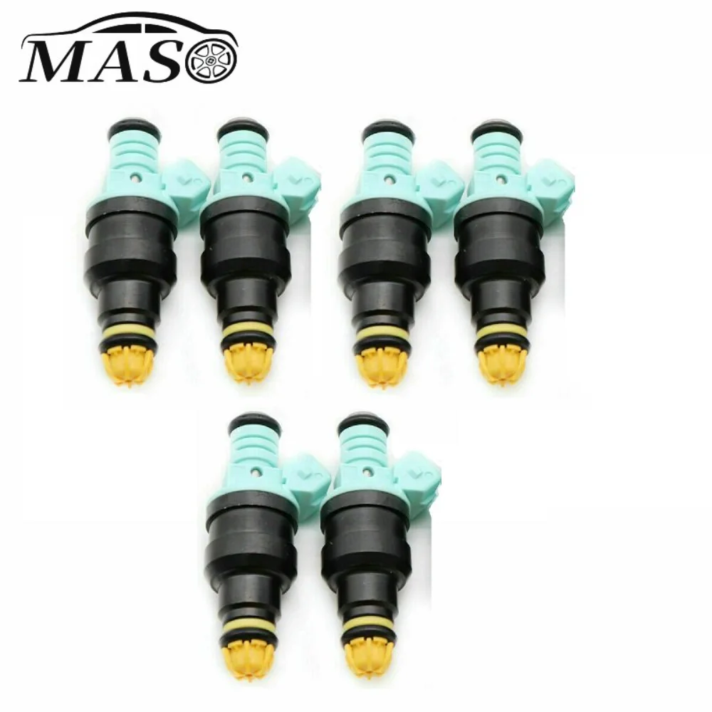 

6x High impedance Fuel Injector For BMW 1991-1999 525i 525iT 2.5L 3.0L 0280150415 Car Accessories