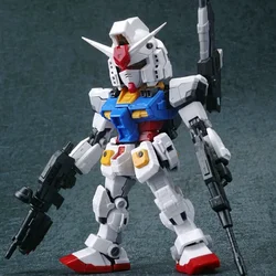 SUNTOYS SD BB RX-78 GUNDAM duża głowa kolor podstawowy podwójna broń konfiguracja Model figurka Anime rysunek prezent świeżość