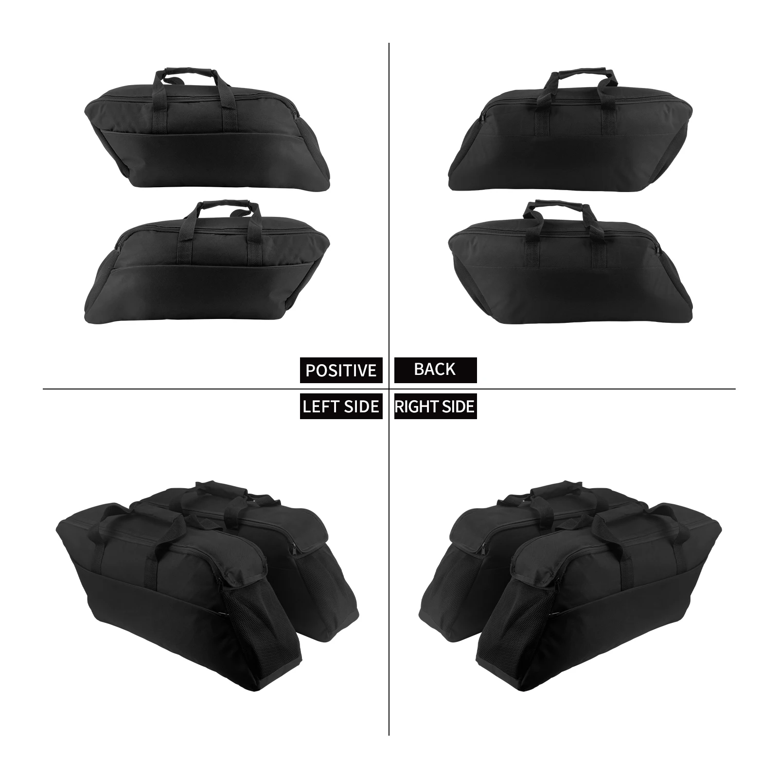 Motorcycle Saddlebag Cooler Bags Liner Inner Tool SIde Luggage Bag For Harley Street Electra Glide Road King FLTR FLHTK 1993-23