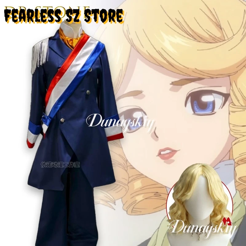 

‌‌‌‌‌‌Stone Custom Anime Francois Cosplay 할로윈 코스튬 Halloween Christmas Woman Men 할로윈 코스튬s Adult Suit Disfraz Halloween Mujer Cos