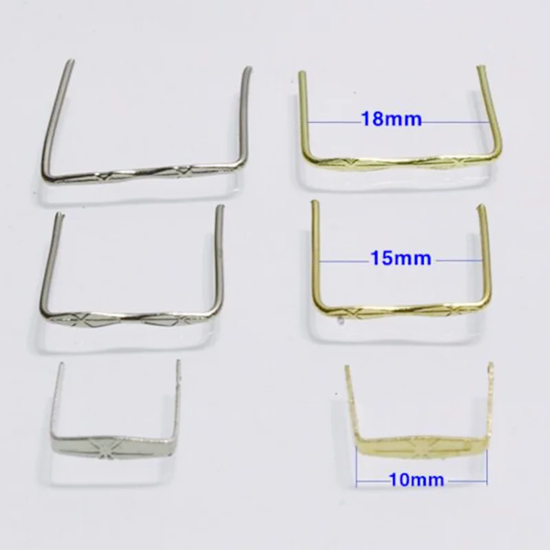 1000pcs/lot Material Copper, 10mm 14mm 18mm Chrome Gold butterfly Buckle Octagon Beads DIY Crystal Bead Curtain Accessories
