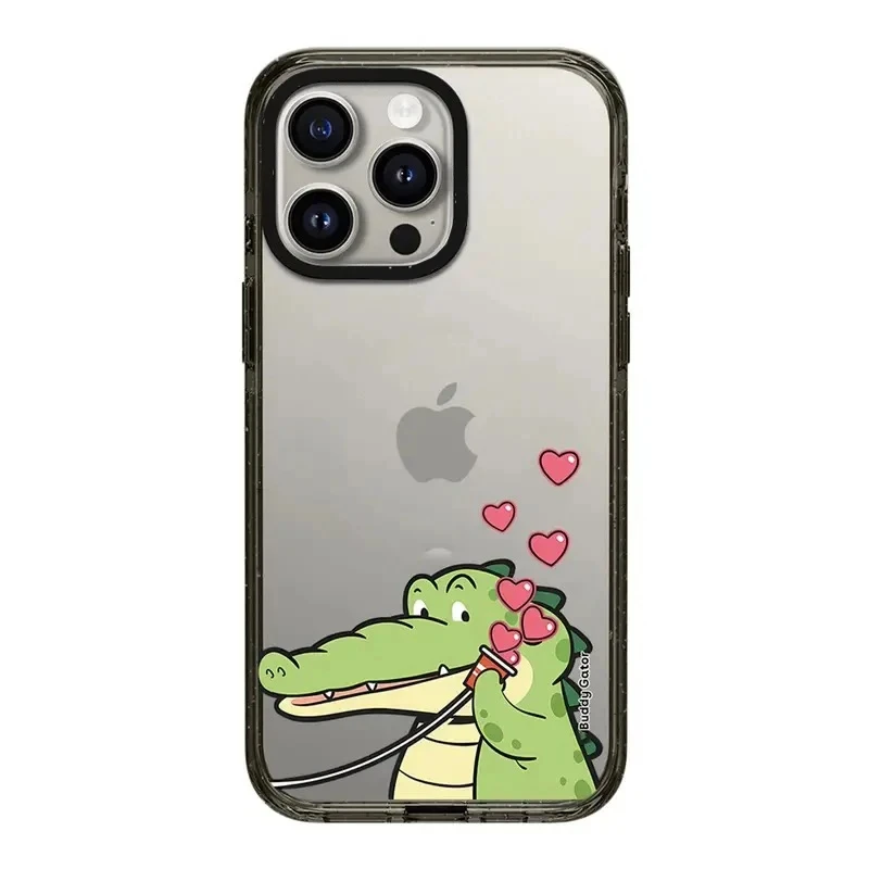 

Cartoon Alligator 2.5 Acrylic Phone Case Cover for IPhone 12 13 14 15 Pro Max Case for IPhone 15 Pro Max