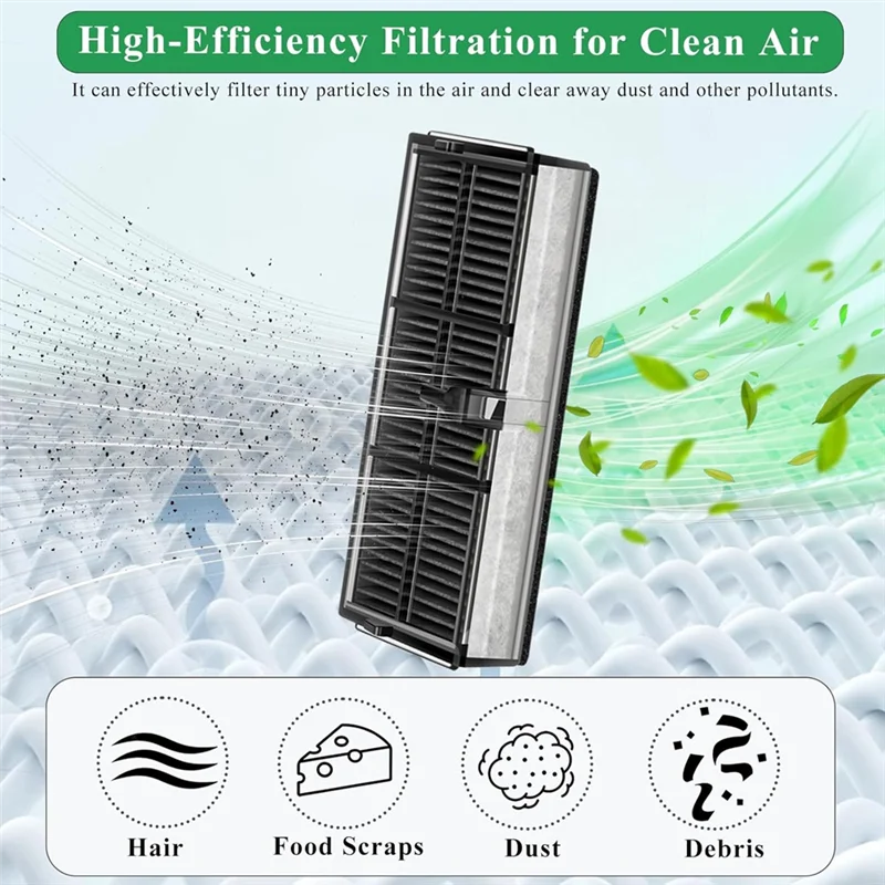 ABGP-filtros de vacío para Dreame X40 Ultra/L10s Pro Ultra Heat/X30 Ultra/ L10s Ultra Gen 2/ L40 Ultra filtros HEPA de vacío