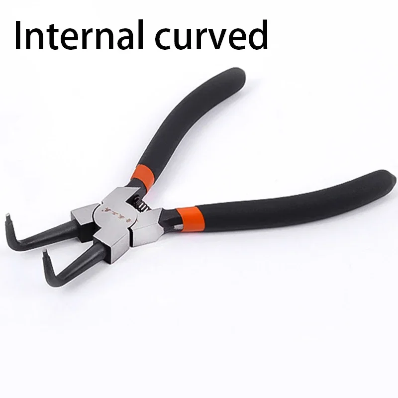 7 inch Snap Ring Pliers Set Internal/External Circlip install uninstall Kits Snap Rings Puller Hand Circlip Plier