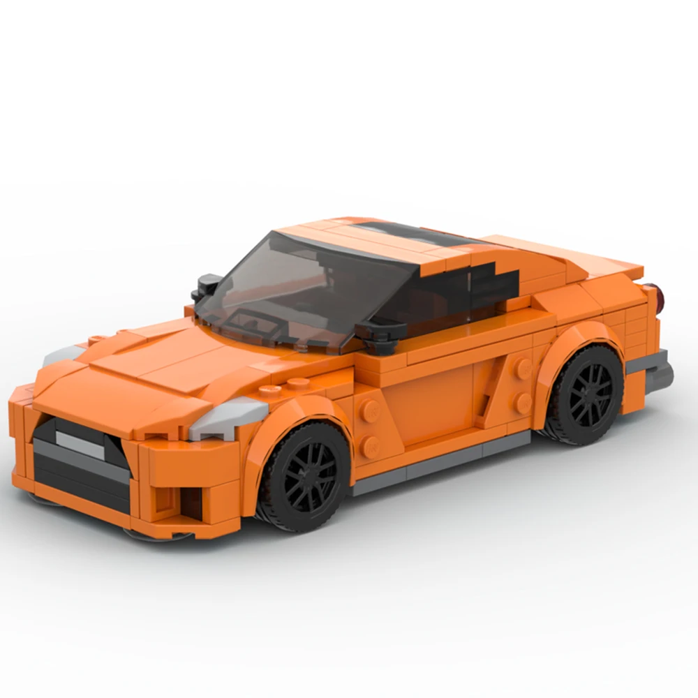 Moc-Speedチャンピオンシティブランドスポーツカーモデルビルディングブロック、テクニカルレーシングカー、DIYクリエイティブ子供のおもちゃギフト、297個