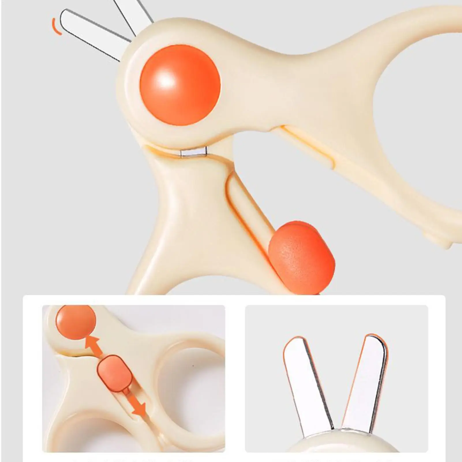 

Baby Fingernail Clippers Nail Trimmer Manicure Kit Grooming Tools Care Set Tweezers File for Toenail Kids Boys Girls Home Travel
