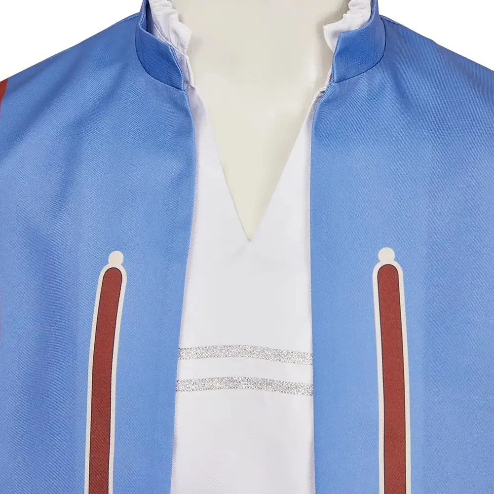 Mago Sirene Profonde Jaskier Abbigliamento Cosplay Costume da Cartone Animato Uomini Adulti Travestimento Jaskier Gioco di Ruolo Fantasia Uniforme Vestiti per Uomo