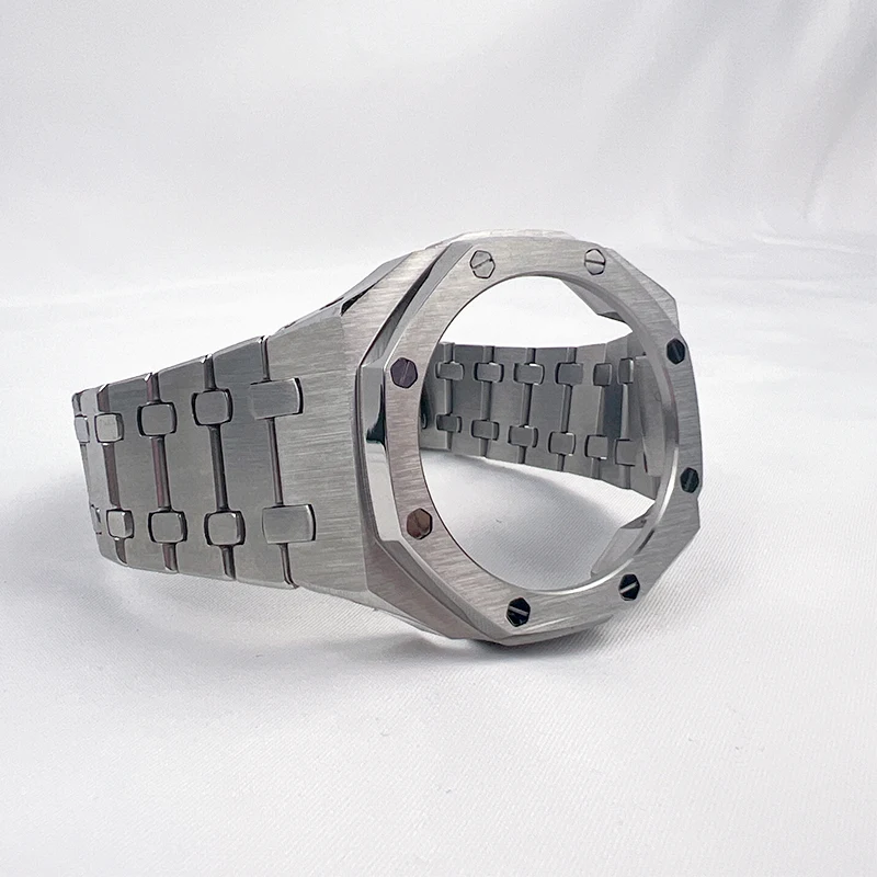 Third Generation Modified Shock GA2100 Stainless Steel Watch Band Strap and case for Replacement Watch Parts