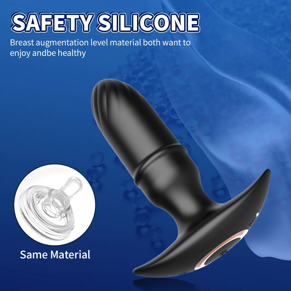 جديد شرجي ألعاب جنسية للرجال والنساء تهتز بعقب المكونات الشرج دسار هزاز مع 10 ترددات APP سيليكون جهاز تدليك للبروستاتا