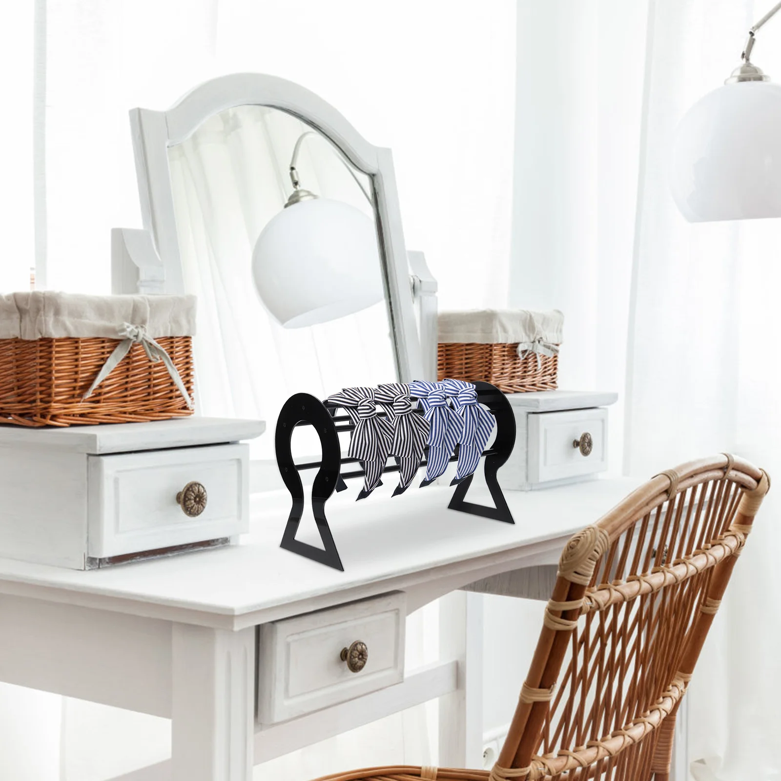 

Headband Holder Organizer Stand Display Rack for Hair Accessories T Jewelry Ring Band Necklace Acrylic Storage Showcase