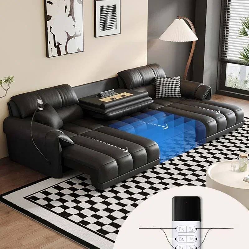 

Bedroom Black Living Room Sofa Armrest Relax Sleeper Electric Sofa Recliner Loveseat Lounge Ergonomic Sillon Cama Home Furniture