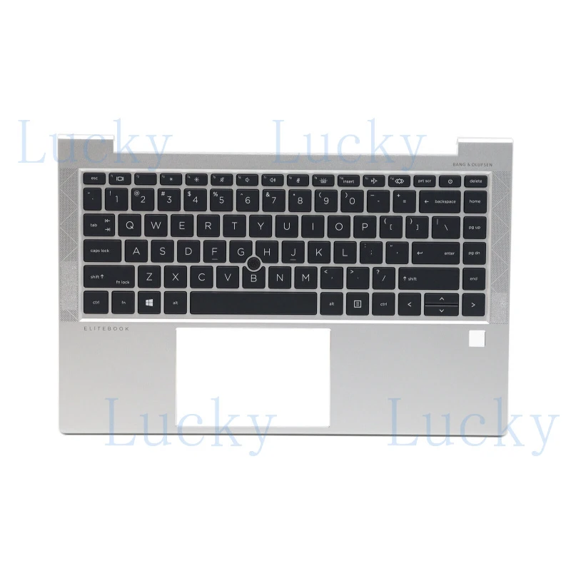 

f Laptop US keyboard NEW FOR HP EliteBook 745 840 G7 840 G8 Upper Palmrest cover