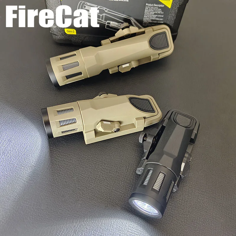 Tactical Scout Light WML-Gen2 WML-X Gen2 Hunting Gun Illuminator Strobe LED Flashlight Fit 20MM Rail Airsoft Weapon Light