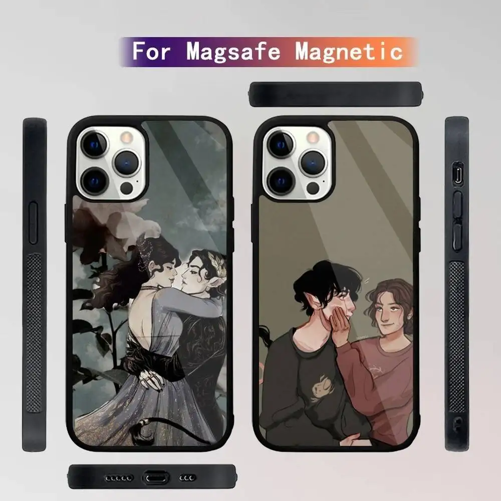 

Prince Jude And Cardan Phone Case For iPhone 16,15,14,13,12,11,Plus,Pro,Max Mini Magsafe Magnetic Wireless Charging