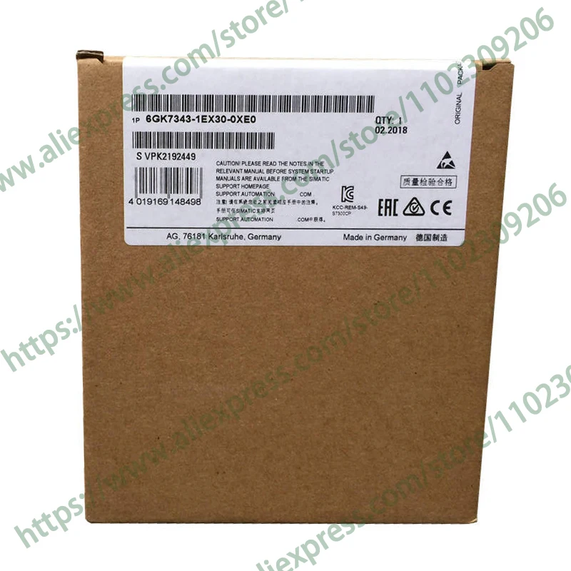 

New Original Plc Controller 6GK7343-1EX30-0XE0 6GK7 343-1EX30-0XE0 Moudle Immediate delivery