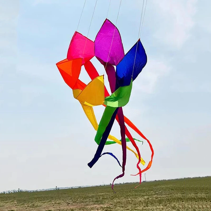 free shipping new kites windsocks 3d kites tails large kites for adults kites accessories soft kites factory kite Flying ripstop