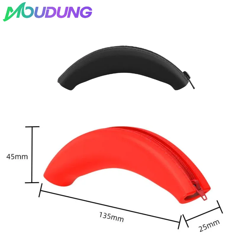 MOUDUNG Replacement Silicone zipper head beam protective cover & Memory Foam Ear Pads With buckle for Sony WH-1000XM4 Headset