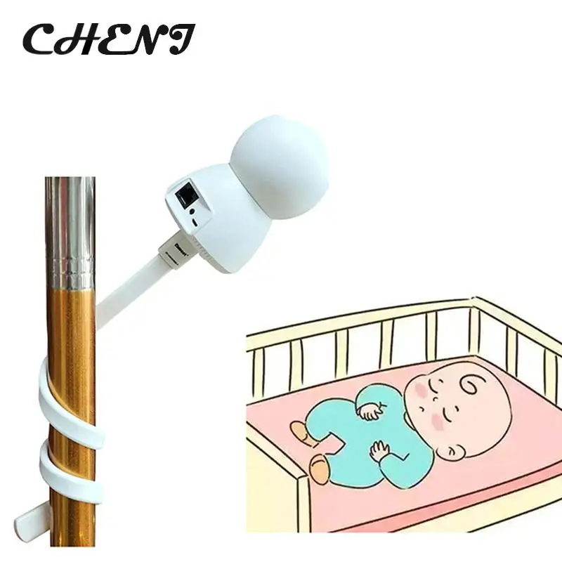 Camera Punch-free Bracket Multi-function Crib Winding Stand For Baby Monitor Mount On Bed Cradle Adjustable