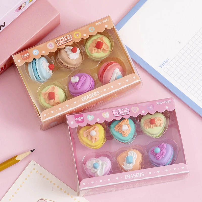 6 шт./набор, Ластики для карандашей