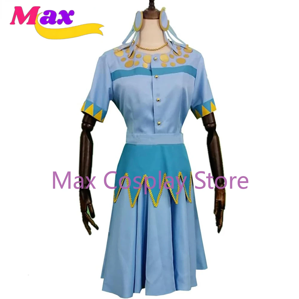 Max Cos Anime Cosplay Joseph Joestar Costume Tequila Girl  Halloween Carnival Custom Made