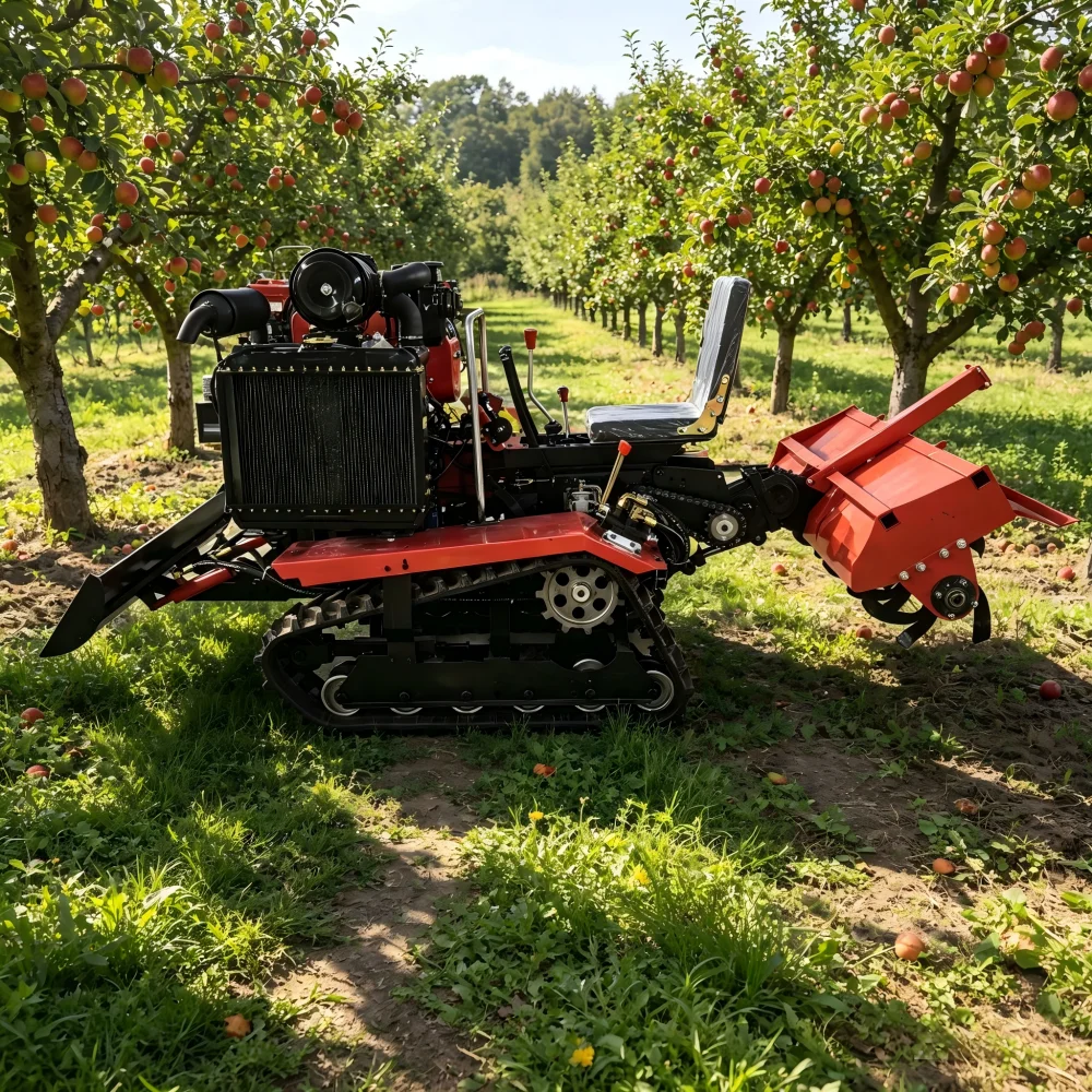 Mini Bulldozer Attachments - Multifunctionele mini-akkerfrees met 5 gratis toebehoren: