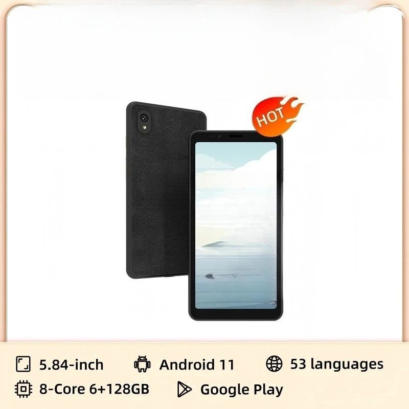 

Электронная книга с E-ink дисплеем 5.84 дюйма, Paperwhite, смартфон на Android 11 с поддержкой Google Play, Eink телефон-ридер