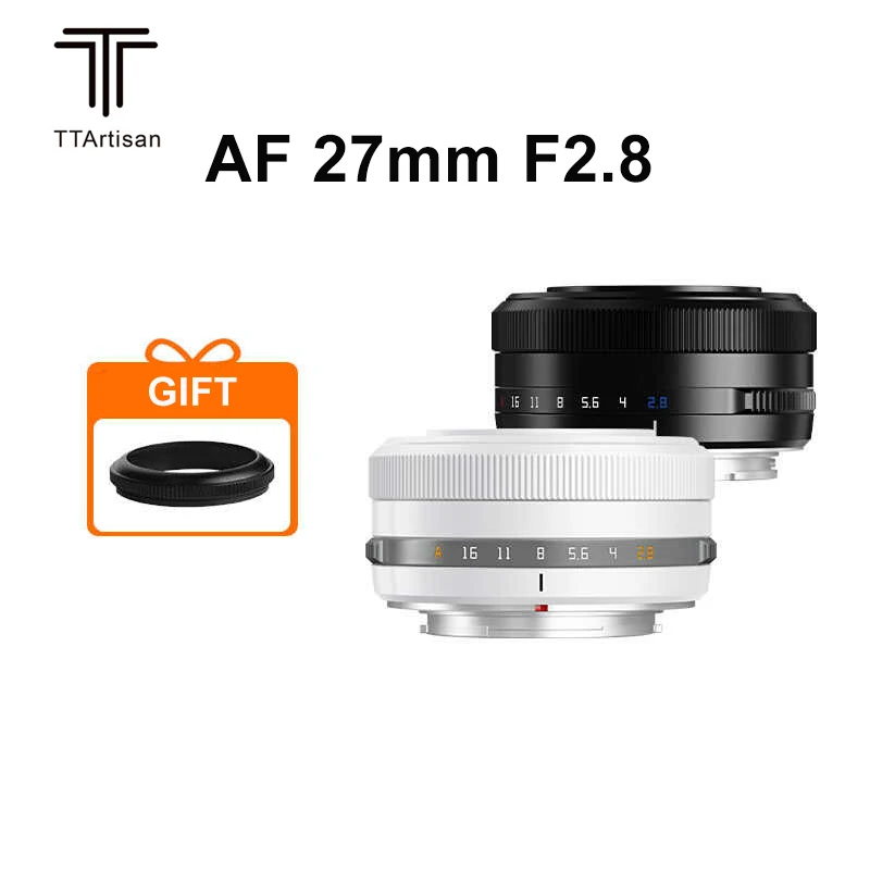TTArtisan 27 mm F2,8 APS-C Autofokus-Kameraobjektiv für Nikon Sony Fujifilm Fuji XF XA7 XT30 XPRO XE4 XS10