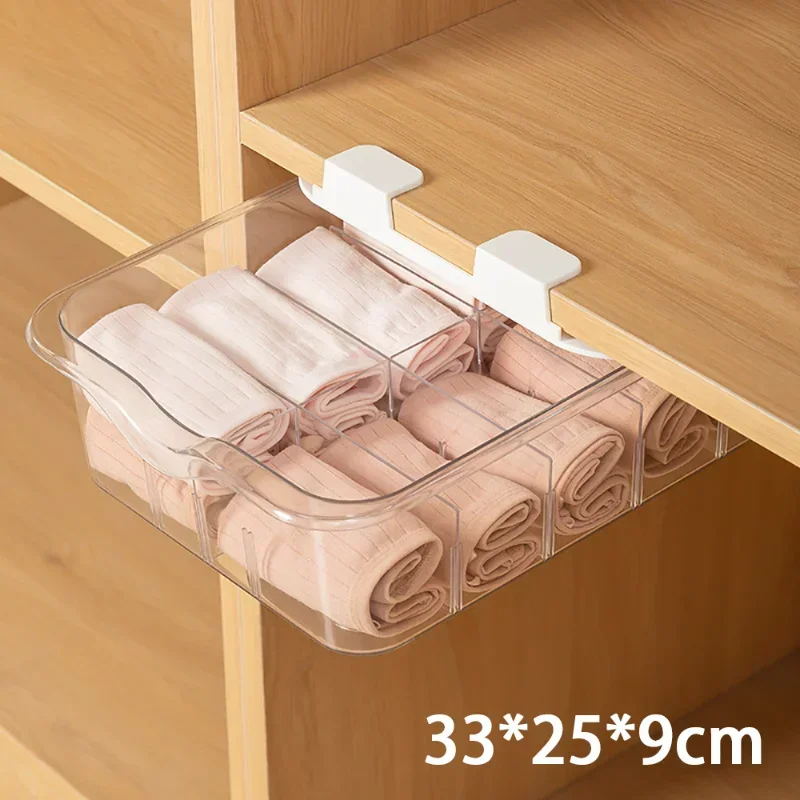 Underwear Storage Box Socks Bras Briefs Scarfs Organizers  Drawer Closet Divider Separator Boxes  Wardrobe Organizer for Clothes