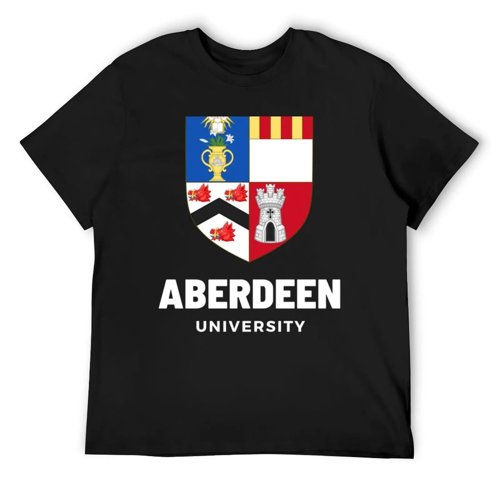 University of Aberdeen - Student T-Shirt shirts graphic tee vintage graphic tee summer tops shirts graphic tees clothing for men