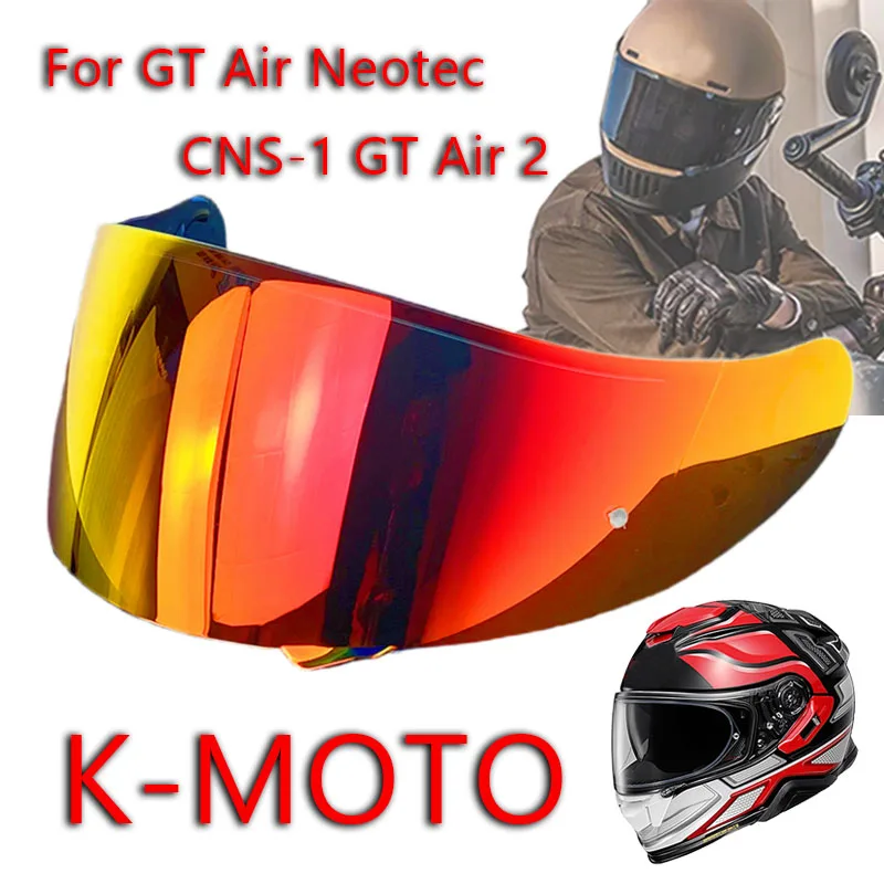 

Козырек для шлема GT Air Neotec CNS-1 GT Air 2, козырек для мотоциклетного шлема, линза, козырек от ультрафиолета, защита от царапин, viseira capacete