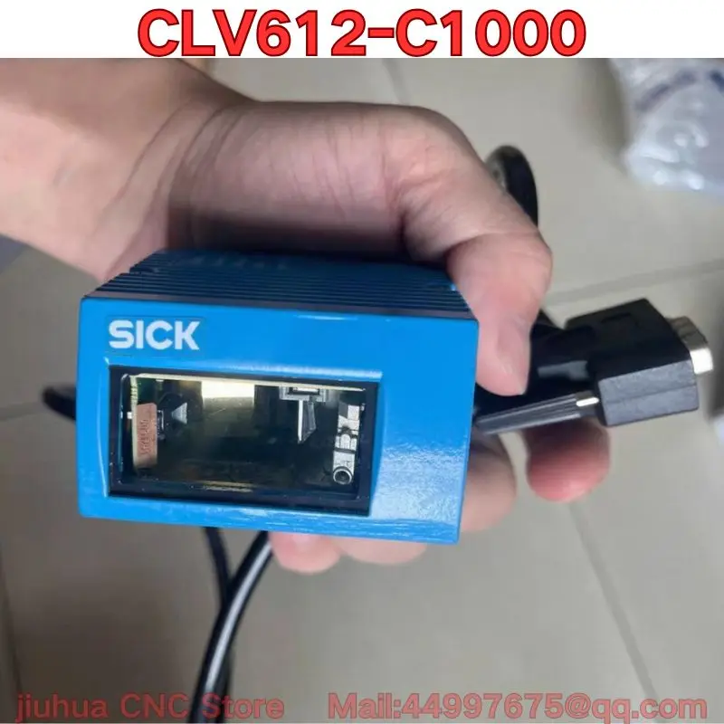 The function test of the second-hand CLV612-C1000 code reader is normal.