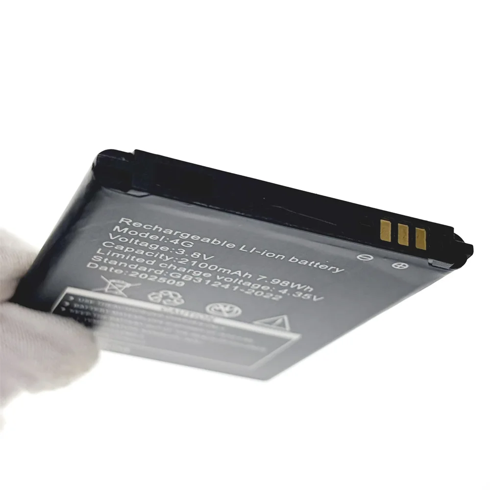 Original M026 3.8V 2100mAh Replacement Battery for мотив 4G LTE Wi-Fi роутера WIFI Router Hotspot Modem Rechargeable Batteria