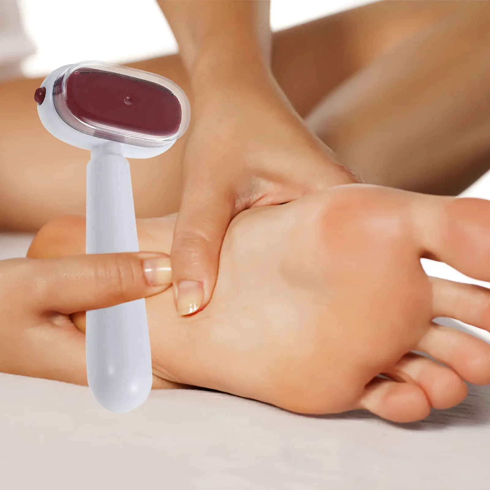 2Pcs Exfoliating Foot File Callus Remover Stainless Steel Pedicure Scraper Tool for Dry Cracked Heels Dead Skin Removal Foot