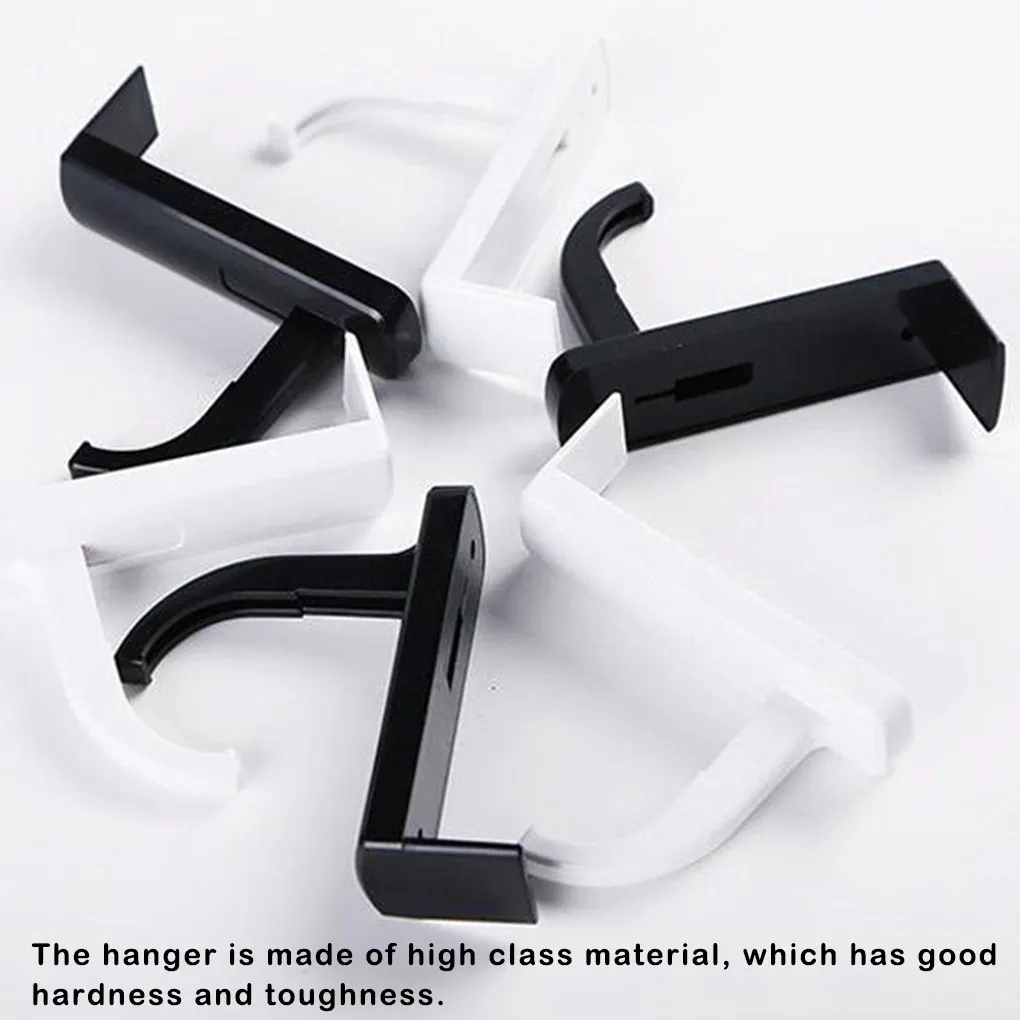 Headset Stand Tool Headphones Holder PC Accessories Hanging Fixator Headphone Hanger Equipment for Home Use  Black