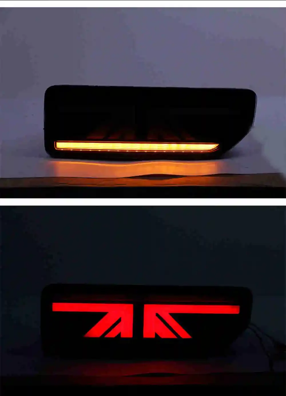 Conjunto de luz traseira para suzuki jimny 2018 led streamer sinal de volta lâmpada traseira автомобиль kuто intenы 2 peças