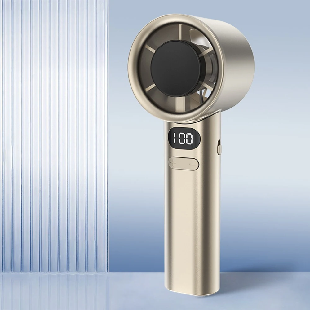 مروحة يدوية صغيرة محمولة 120 سرعة الرياح مروحة يدوية خالية من الشفرة USB قابلة لإعادة الشحن مراوح شخصية عالية السرعة رموش كهربائية