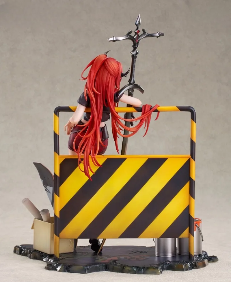 Genuíno gsc gsas arknights surtr liberdade // valido 29cm pvc figura de ação anime modelo brinquedos figura coleção boneca presente