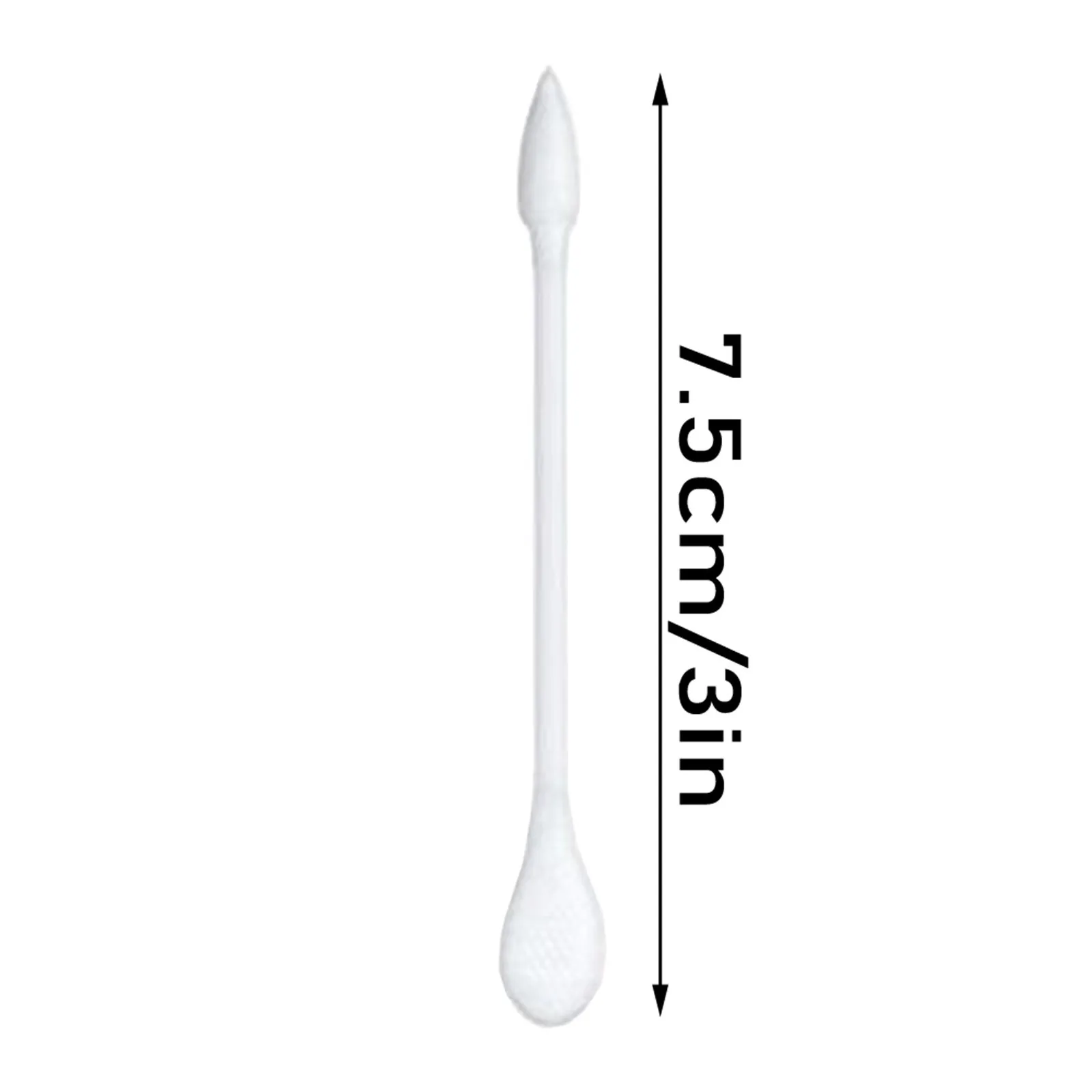 Tamponi di cotone da 150 pezzi Tamponi a doppia testa Punta Q a punta Trucco Cosmetico Applicatore per unghie Kit di pulizia Tamponi con manico in bambù