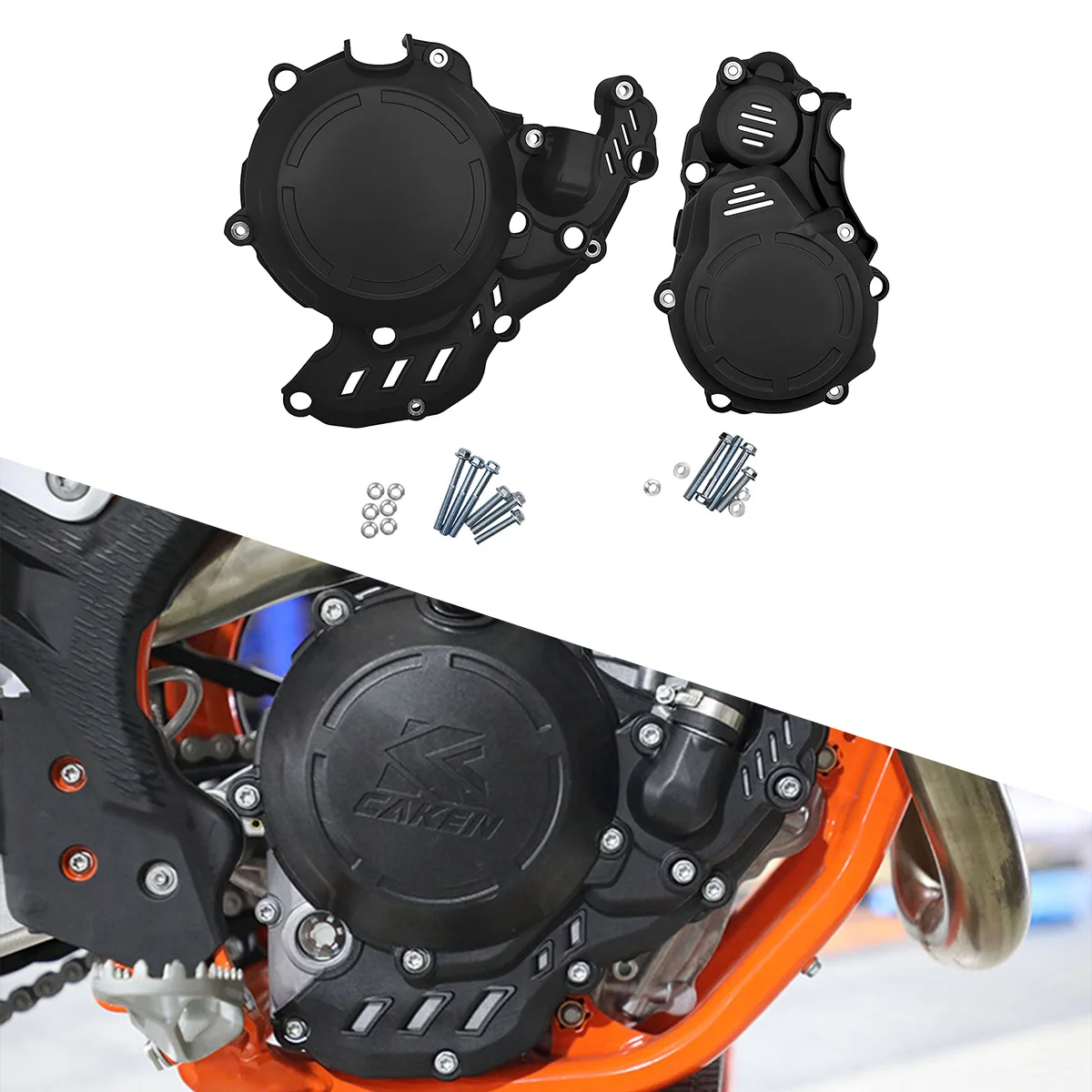 For HUSQVARNA FC FE FX350 2016-2022 For KTM ​EXCF ​SXF ​XCF ​XCFW 250/350 ​Motorcycle Ignition Clutch Cover Guard Protector