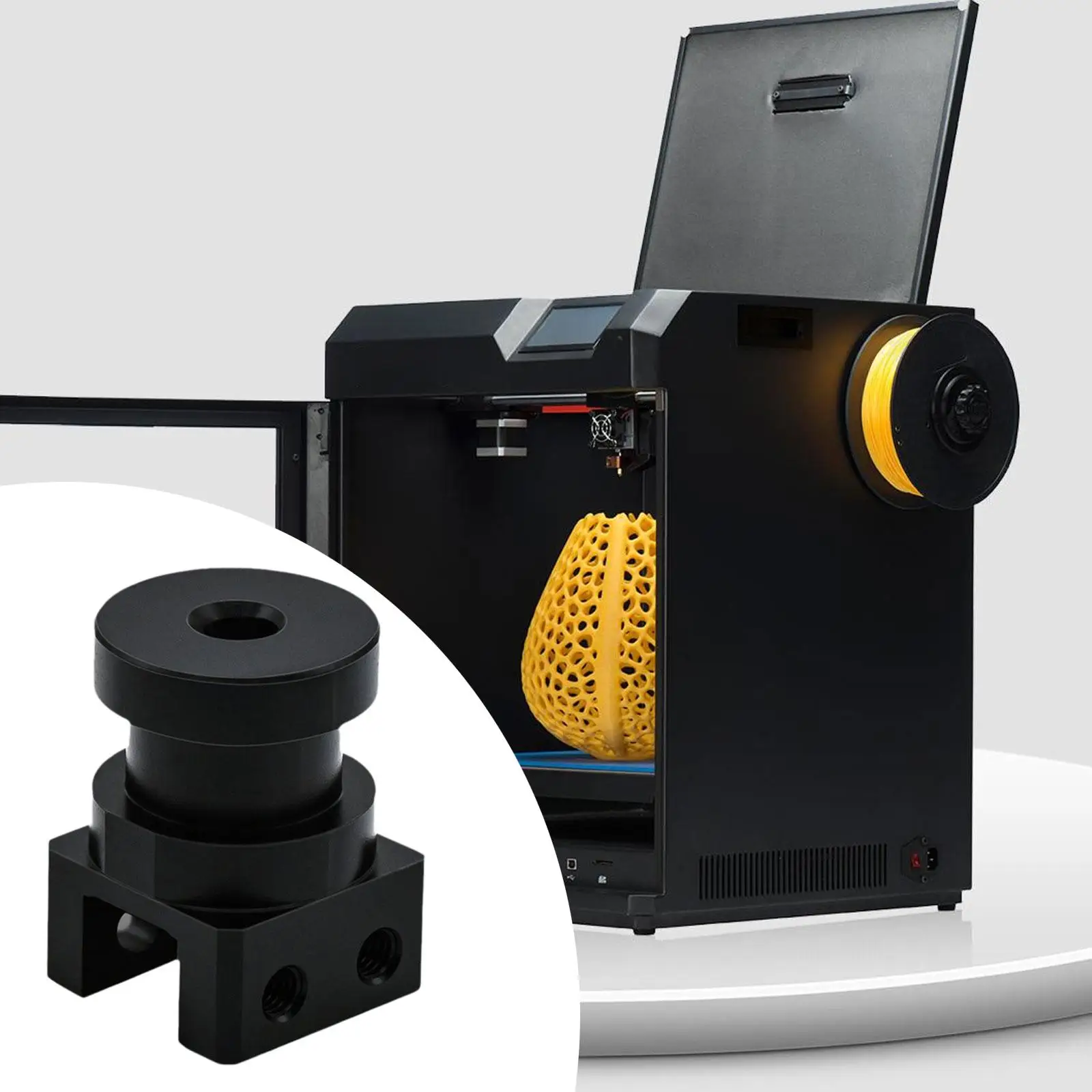 

2.0/3.0 Extruder Adapter, Professional Hot End Hotend Adapter, 3D Printing Machine Accessories for 3D Printer High Performance
